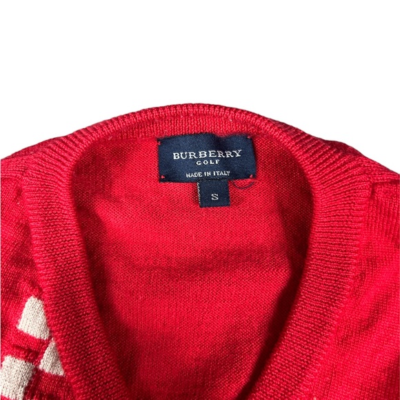 Burberry red checkered shirt - Picture 4 of 4